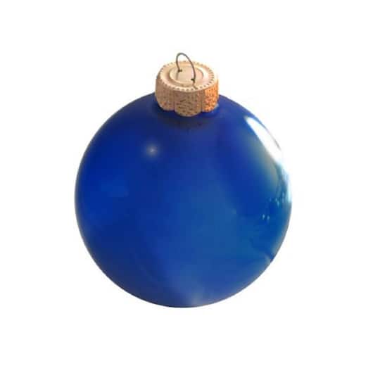 Whitehurst 4 Pack 4.75" Pearl Glass Ball Christmas Ornaments